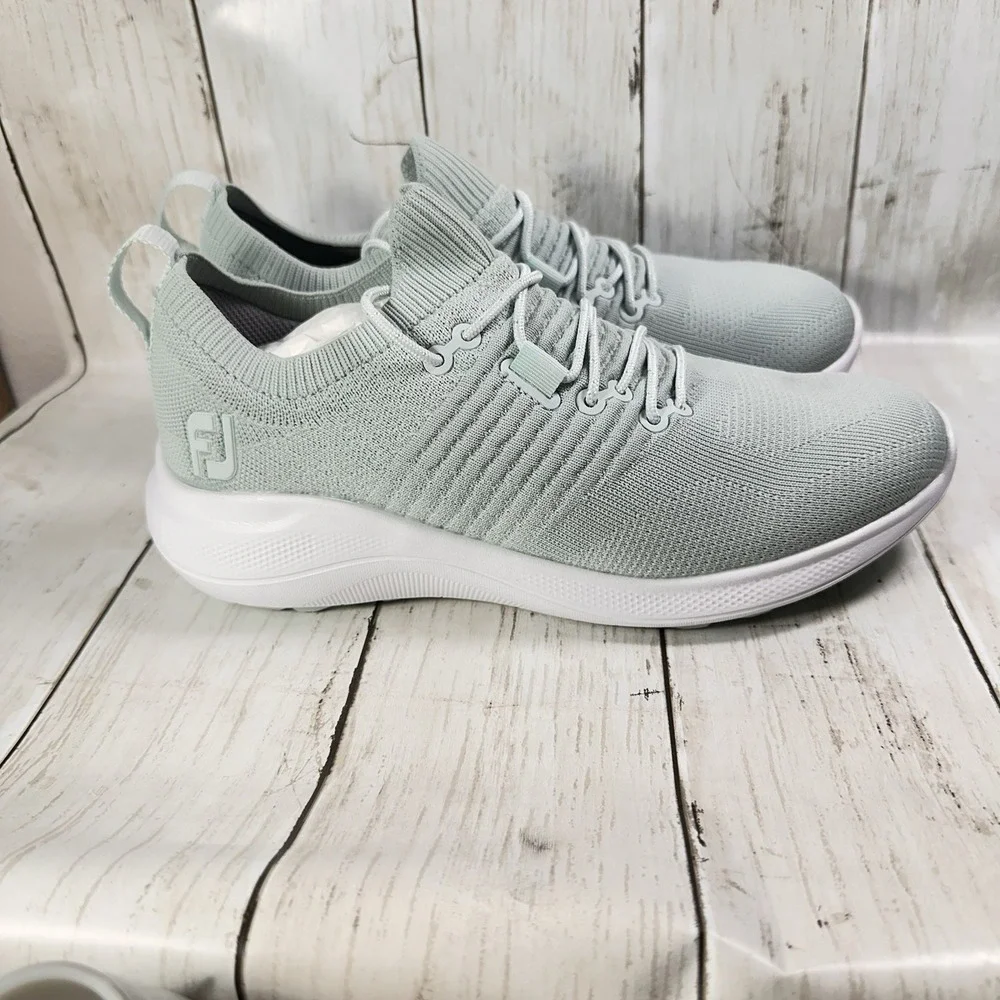 Women  Footjoy‎ Flex HP Golf Shoes Sz 9.5 Used Gray Spineless Hybrid 95334